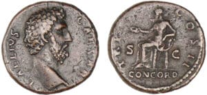 Aelius - As (137, Rome) - La Concorde