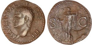 Agrippa - As (37-41, Rome) - Neptune