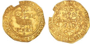 Charles VI - Agnel d'or - 1ère émission - Paris 