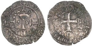 Charles V - Blanc au K - 20 avril 1365