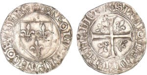 Charles VI - Blanc guénar - 4ème émission - La Rochelle