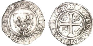 Charles VI - Blanc guénar - 4ème émission - Saint-Quentin
