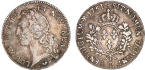 Louis XV - Ecu au bandeau - 1761 L (Bayonne) Louis XV - Ecu au bandeau - 1761 L (Bayonne)
