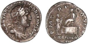 Hadrien - Denier (121, Rome) Hadrien - Denier (121, Rome)