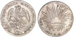 Mexique - 8 reales 1894 Ca MM (Mexico) Mexique - 8 reales 1894 Ca MM (Mexico)