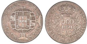 Brésil - Jean VI - 960 reis 1821 R (Rio) Brésil - Jean VI - 960 reis 1821 R (Rio)