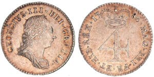 Grande-Bretagne - George III - 4 pence 1788 Grande-Bretagne - George III - 4 pence 1788