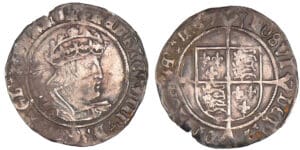 Grande-Bretagne - Henry VIII - Groat (1526-1544) Grande-Bretagne - Henry VIII - Groat (1526-1544)