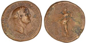 Vespasien - Sesterce (71, Rome) - La Paix Vespasien - Sesterce (71, Rome) - La Paix