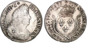 Louis XIV - Ecu aux palmes - 1693 A (Paris) Louis XIV - Ecu aux palmes - 1693 A (Paris)
