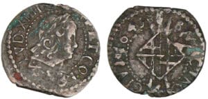 Louis XIV - Seizain 1645 (Barcelone) Louis XIV - Seizain 1645 (Barcelone)