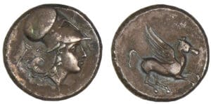 Illyrie - Leukas - Statère au Pégase (350-300 av. J.-C.) Illyrie - Leukas - Statère au Pégase (350-300 av. J.-C.)