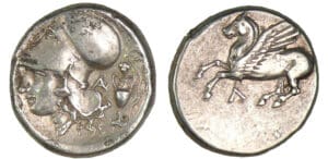 Illyrie - Leukas - Statère au Pégase (350-300 av. J.-C.) Illyrie - Leukas - Statère au Pégase (350-300 av. J.-C.)