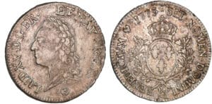 Louis XV - Ecu à la vieille tête - 1773 Q (Perpignan) Louis XV - Ecu à la vieille tête - 1773 Q (Perpignan)