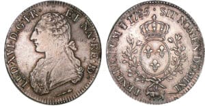 Louis XVI - Ecu du Béarn au buste habillé - 1785 (Pau) Louis XVI - Ecu du Béarn au buste habillé - 1785 (Pau)