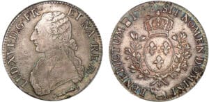 Louis XVI - Ecu du Béarn au buste habillé - 1778 (Pau) Louis XVI - Ecu du Béarn au buste habillé - 1778 (Pau)