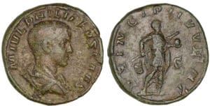 Philippe II - Sesterce (245-246, Rome) Philippe II - Sesterce (245-246, Rome)