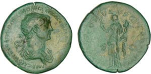 Trajan - Dupondius (116, Rome) - La Paix Trajan - Dupondius (116, Rome) - La Paix