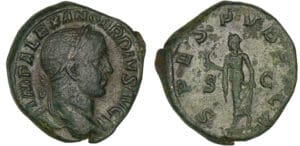 Alexandre Sévère - Sesterce (232, Rome) - L'Espérance Alexandre Sévère - Sesterce (232, Rome) - L'Espérance