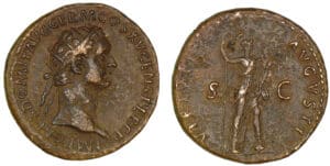 Domitien - Dupondius (92-93, Rome) - La Valeur Domitien - Dupondius (92-93, Rome) - La Valeur