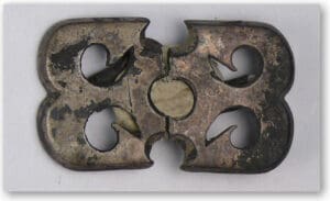 Europe centrale - Eléments de ceinture en argent - VIIème-VIIIème siècle ap. J.-C.
