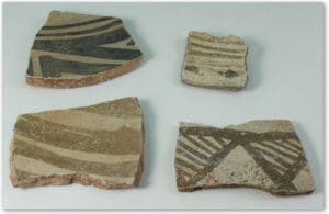 Amérique du nord - Arizona - Anasazi - Tessons - XIIème-XIIIème siècle apr. J.-C. Amérique du nord - Arizona - Anasazi - Tessons - XIIème-XIIIème siècle apr. J.-C.