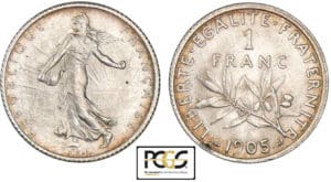 1 franc Semeuse 1905 1 franc Semeuse 1905