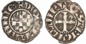 Bretagne - Jean II, Arthur II et Jean III - monnayage anonyme - Denier (Guingamp) Bretagne - Jean II, Arthur II et Jean III - monnayage anonyme - Denier (Guingamp)