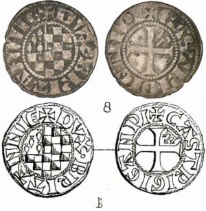 Jean II, Arthur II et Jean III - monnayage anonyme - Denier (Guingamp) Jean II, Arthur II et Jean III - monnayage anonyme - Denier (Guingamp)