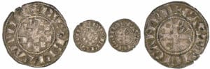 Jean II, Arthur II et Jean III - monnayage anonyme - Obole (Guingamp) Jean II, Arthur II et Jean III - monnayage anonyme - Obole (Guingamp)