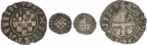 Jean II, Arthur II et Jean III - monnayage anonyme - Obole (Guingamp) Jean II, Arthur II et Jean III - monnayage anonyme - Obole (Guingamp)