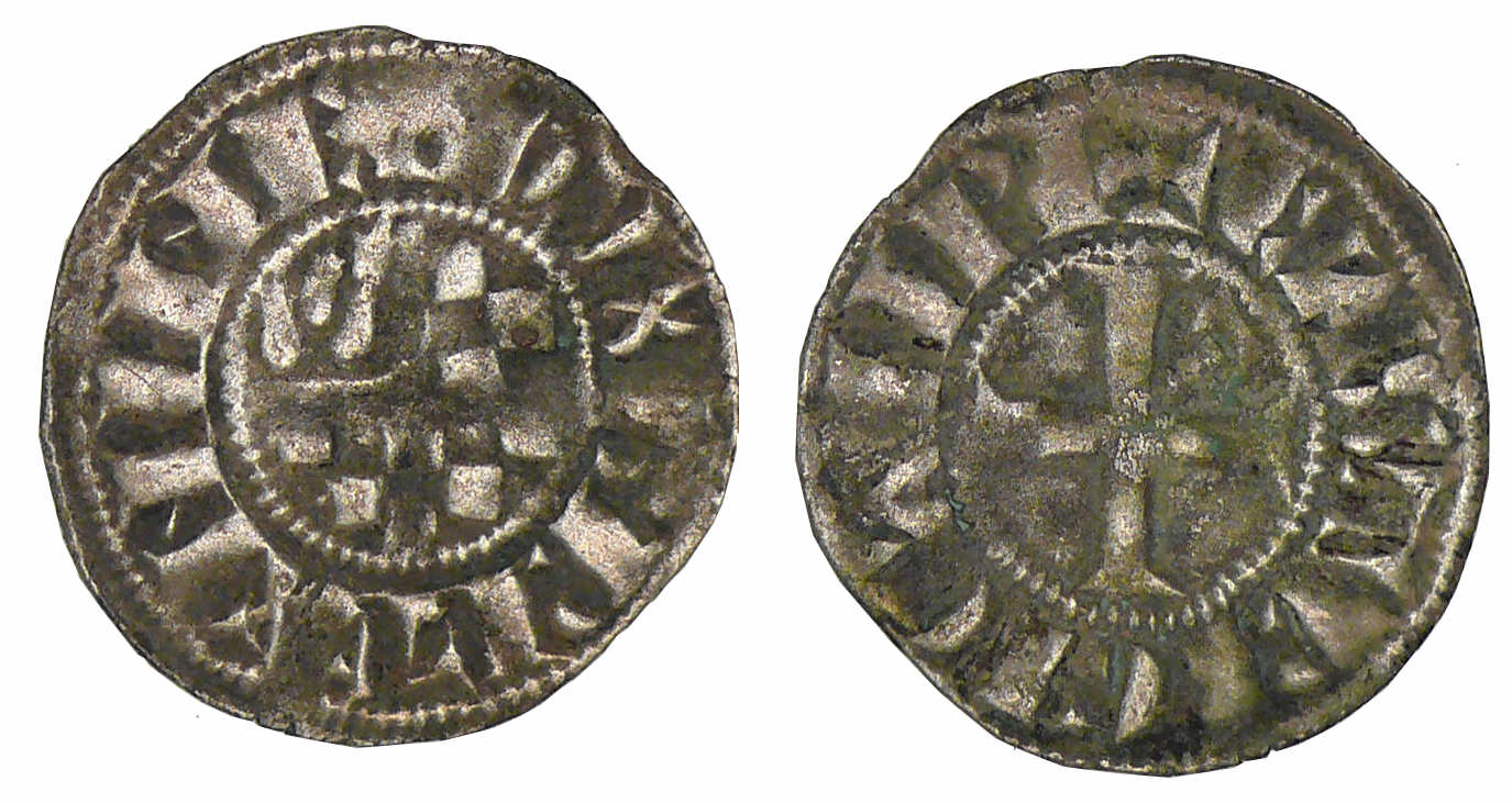 Jean II, Arthur II et Jean III - monnayage anonyme - Denier (Guingamp) Jean II, Arthur II et Jean III - monnayage anonyme - Denier (Guingamp)