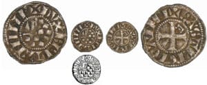 Jean II, Arthur II et Jean III - monnayage anonyme - Obole (Guingamp) Jean II, Arthur II et Jean III - monnayage anonyme - Obole (Guingamp)