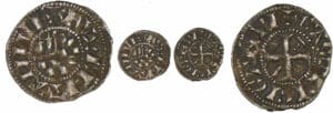 Jean II, Arthur II et Jean III - monnayage anonyme - Obole (Guingamp) Jean II, Arthur II et Jean III - monnayage anonyme - Obole (Guingamp)