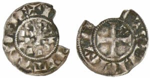 Jean II, Arthur II et Jean III - monnayage anonyme - Denier (Guingamp) Jean II, Arthur II et Jean III - monnayage anonyme - Denier (Guingamp)
