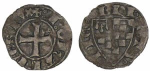 Jean III le Bon - Denier (Evran) Jean III le Bon - Denier (Evran)