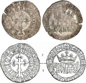 Charles de Blois - Gros à la couronne Charles de Blois - Gros à la couronne