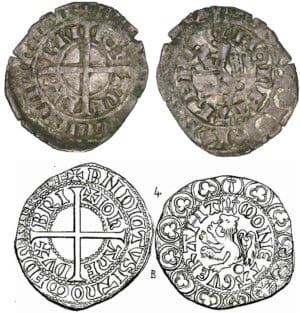 Jean IV - Gros au lion (Quimperlé) Jean IV - Gros au lion (Quimperlé)