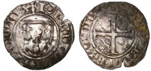 Jean IV / Jean V - Blanc guénar Jean IV / Jean V - Blanc guénar