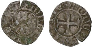 Jean V - Double denier (Morlaix) Jean V - Double denier (Morlaix)