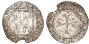 François 1er / François II - Blanc à la targe (Nantes) François 1er / François II - Blanc à la targe (Nantes)