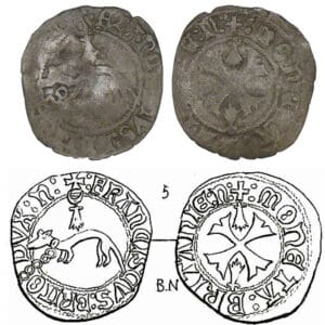 François 1er / François II - Double denier à l'hermine (Nantes) François 1er / François II - Double denier à l'hermine (Nantes)