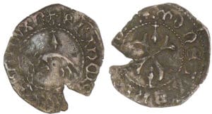 Bretagne - François Ier / François II - Double denier à l'hermine (Rennes) Bretagne - François Ier / François II - Double denier à l'hermine (Rennes)