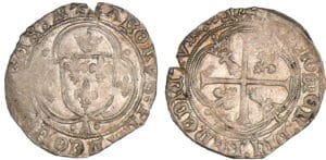 Charles VIII (1483-1498) - Blanc à la couronne de Bretagne - Nantes