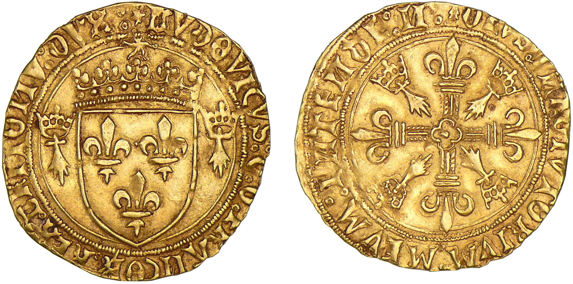 Louis XII - Ecu d'or au soleil de Bretagne (Nantes) Louis XII - Ecu d'or au soleil de Bretagne (Nantes)