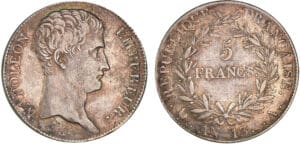5 francs Napoléon empereur - An 13 A (Paris) 5 francs Napoléon empereur - An 13 A (Paris)