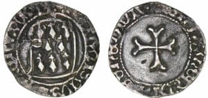 Bretagne - François 1er / François II - Blanc à la targe (Rennes) Bretagne - François 1er / François II - Blanc à la targe (Rennes)