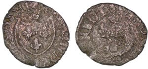 Henri III - Liard du Dauphiné - 2ème type - 1683 (Grenoble)