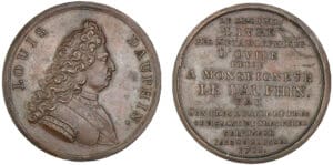 Louis V le grand dauphin - Médaille - 1711 Louis V le grand dauphin - Médaille - 1711