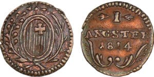 Suisse - Canton de Schwyz - Angster 1814 Suisse - Canton de Schwyz - Angster 1814